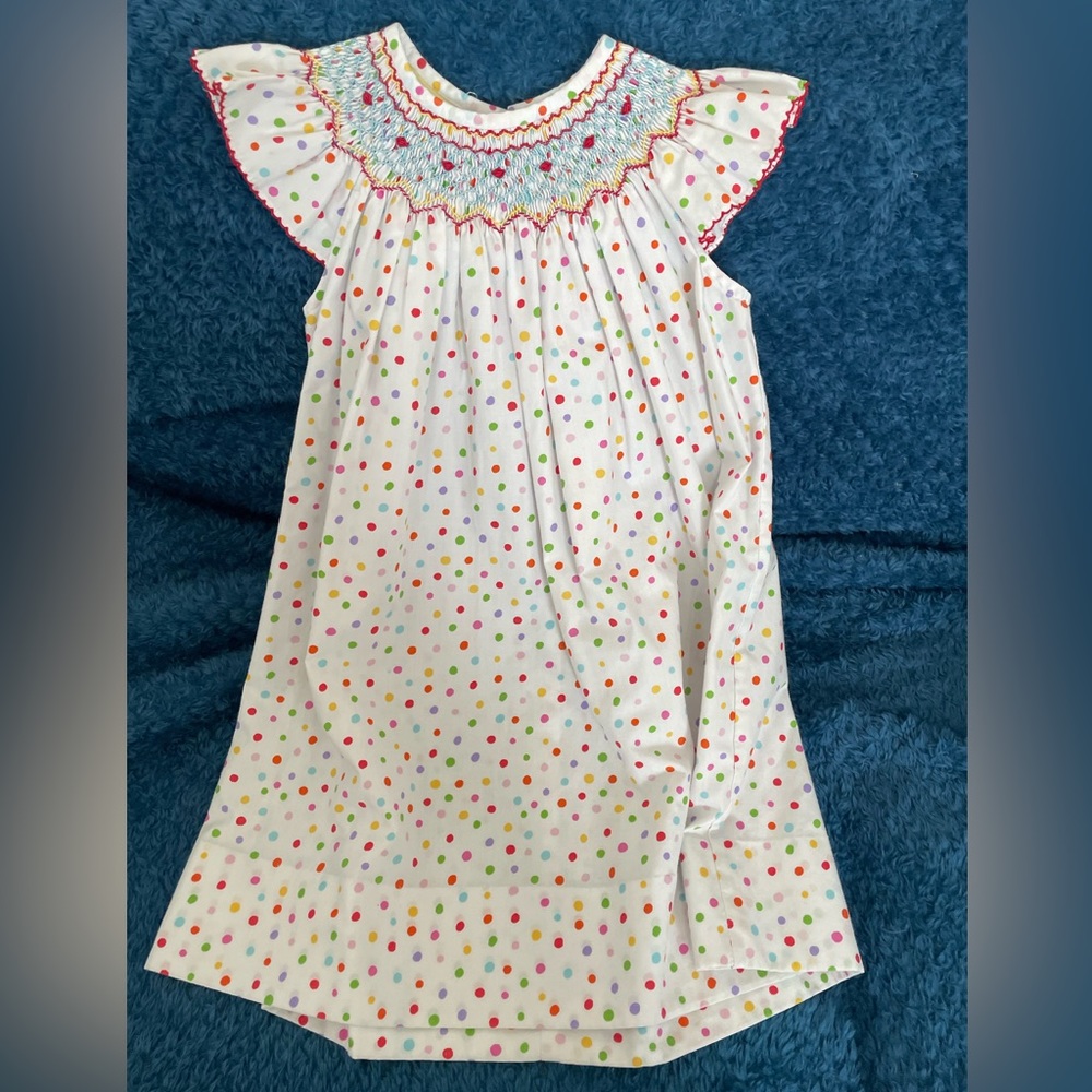 Le Za Me smocked dress size 4T
